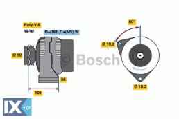 Γεννήτρια BOSCH 0986036810