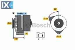 Γεννήτρια BOSCH 0986037781