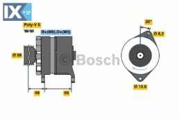 Γεννήτρια BOSCH 0986037801