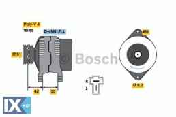 Γεννήτρια BOSCH 0986038451