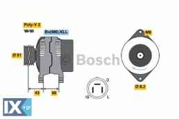 Γεννήτρια BOSCH 0986038471