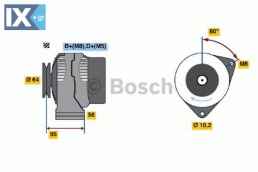 Γεννήτρια BOSCH 0986038730