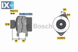 Γεννήτρια BOSCH 0986038801