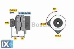 Γεννήτρια BOSCH 0986039000