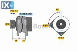 Γεννήτρια BOSCH 0986039000