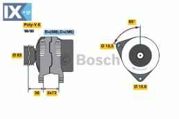 Γεννήτρια BOSCH 0986039220