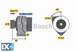 Γεννήτρια BOSCH 0986039300