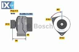 Γεννήτρια BOSCH 0986039431