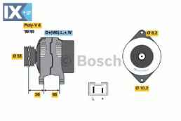 Γεννήτρια BOSCH 0986040091