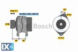 Γεννήτρια BOSCH 0986040101