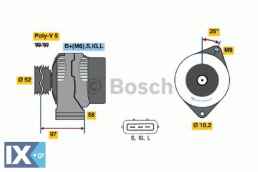 Γεννήτρια BOSCH 0986040531