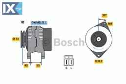 Γεννήτρια BOSCH 0986040551