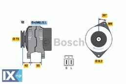 Γεννήτρια BOSCH 0986040551