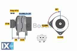 Γεννήτρια BOSCH 0986041010