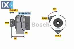 Γεννήτρια BOSCH 0986041060