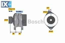 Γεννήτρια BOSCH 0986041100