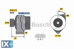 Γεννήτρια BOSCH 0986041170