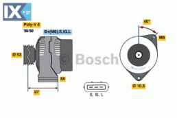 Γεννήτρια BOSCH 0986041170