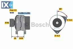 Γεννήτρια BOSCH 0986041330