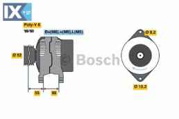 Γεννήτρια BOSCH 0986041371