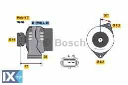 Γεννήτρια BOSCH 0986041391