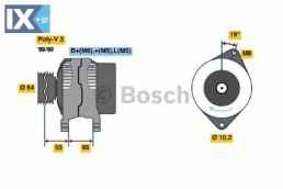 Γεννήτρια BOSCH 0986041421