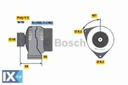 Γεννήτρια BOSCH 0986041451