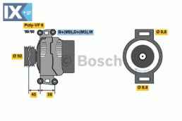 Γεννήτρια BOSCH 0986041530