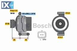 Γεννήτρια BOSCH 0986041850