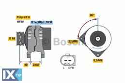 Γεννήτρια BOSCH 0986041860