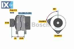 Γεννήτρια BOSCH 0986041930