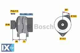 Γεννήτρια BOSCH 0986042010