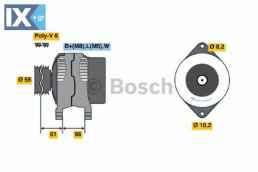 Γεννήτρια BOSCH 0986042031