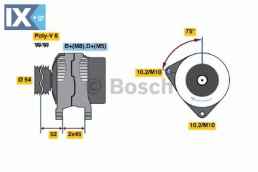 Γεννήτρια BOSCH 0986042081