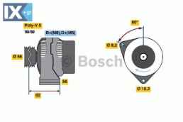 Γεννήτρια BOSCH 0986042111