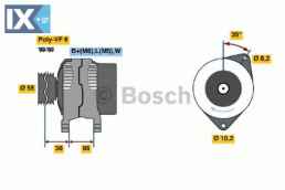 Γεννήτρια BOSCH 0986042141