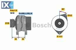 Γεννήτρια BOSCH 0986042201