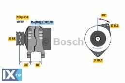 Γεννήτρια BOSCH 0986042201