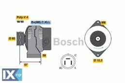 Γεννήτρια BOSCH 0986042321