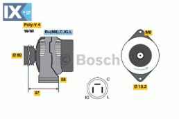 Γεννήτρια BOSCH 0986042321