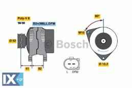 Γεννήτρια BOSCH 0986043690