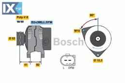 Γεννήτρια BOSCH 0986043690