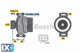 Γεννήτρια BOSCH 0986044010