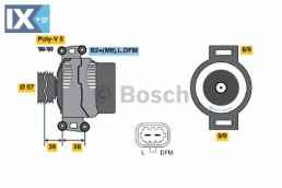 Γεννήτρια BOSCH 0986044010