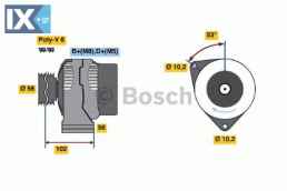 Γεννήτρια BOSCH 0986044370