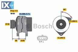 Γεννήτρια BOSCH 0986044521