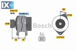 Γεννήτρια BOSCH 0986044721