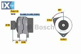 Γεννήτρια BOSCH 0986044771