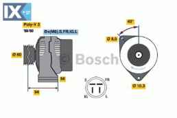 Γεννήτρια BOSCH 0986044791