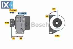 Γεννήτρια BOSCH 0986044900